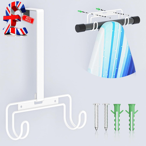 Ironing board hanger over - hanger,