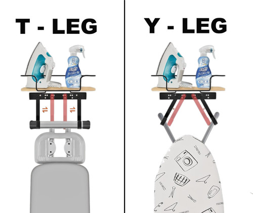 Ironing board holder wall - holder,