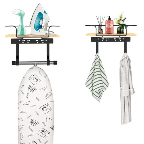 Ironing board holder wall - ironing,