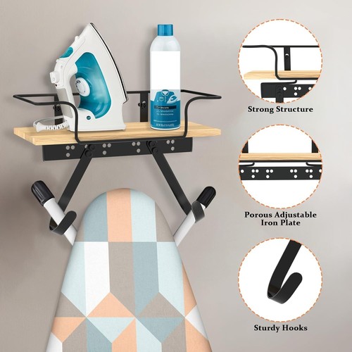 Ironing board holder - holder, wall