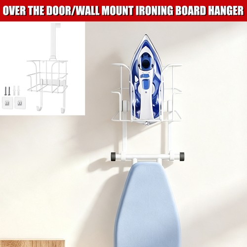 Ironing board hanger rack - ironing,