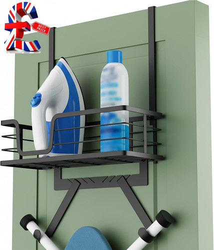 Over door ironing board hanger - door,