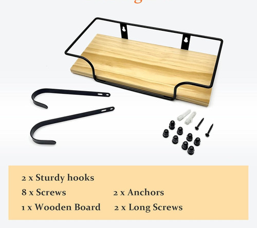 Ironing board holder wall - board,